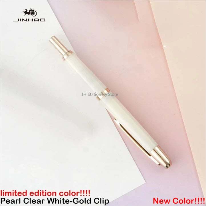 Burgundy Limited Edition!!! JINHAO 20 Press Fountain Pen Retractable Writing Ink Converter Office Supplies PK 10 A1 Stationery