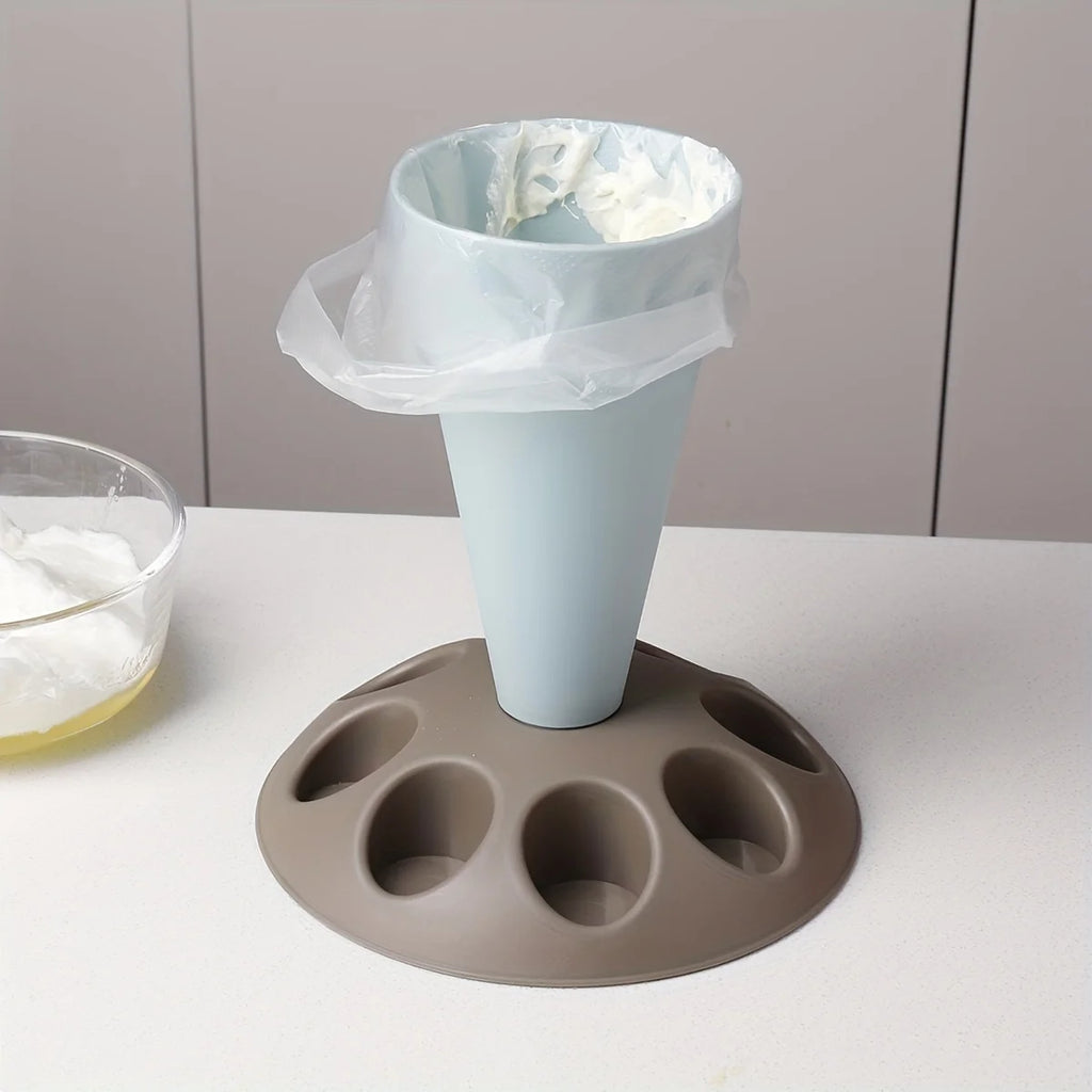 Pastry Bag Stand Accessories Baking Tool Display Trays Cookie Decorating Cupcake Nozzle Cake Decorating Tool Frosting Bag Holder