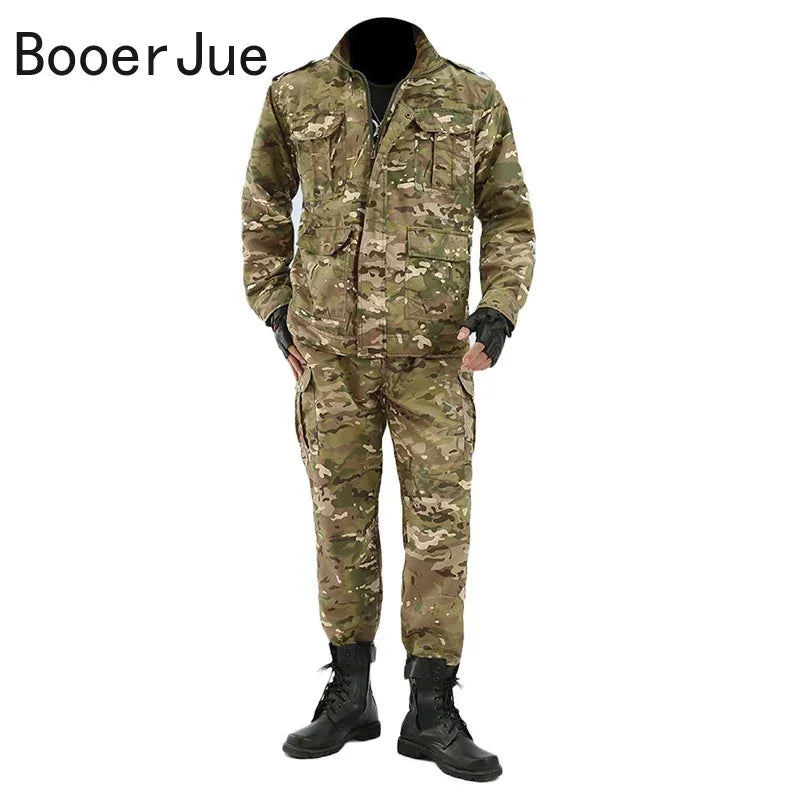 Black Python Pattern Wear-resistant Overalls Labor Insurance Cloth Uniform Men's Soft Tracksuit Outdoor Suit Designer Clothes