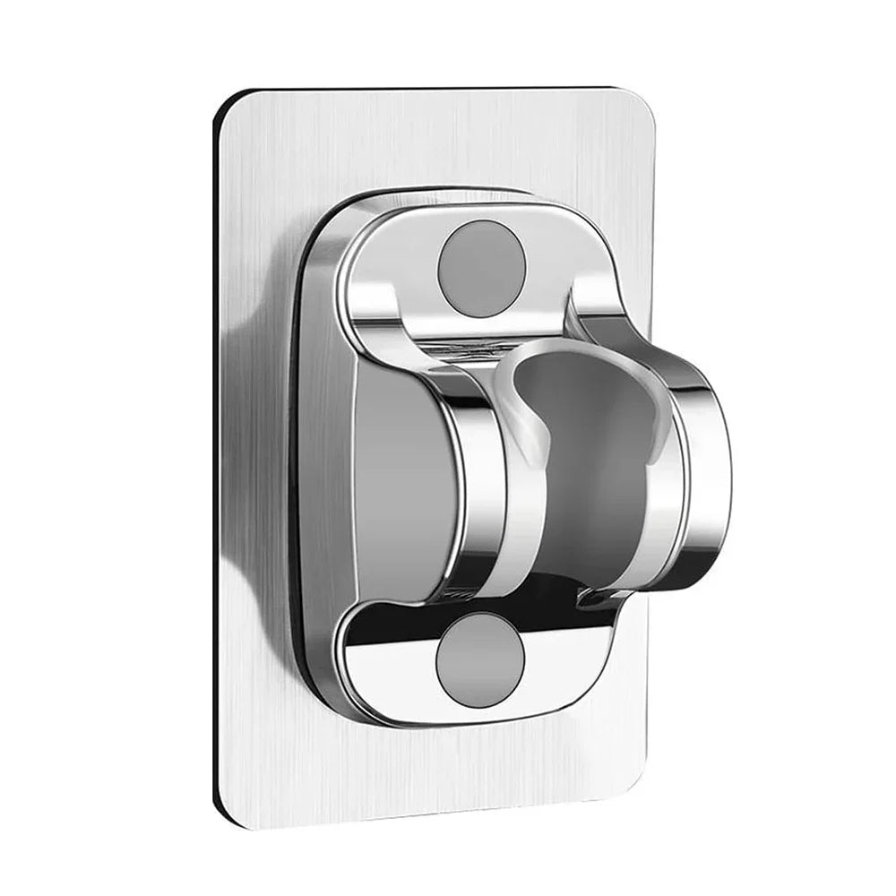 Universal Showerhead Holder Bracket Wall Mounted Punch Free Household Adjustable Shower Self Adhesive Bathroom Accessories