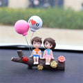 1pc New Tree Branch Couple Car Decoration Creative Car Decoration Fashion Creative Car Accessories Automotive ornaments