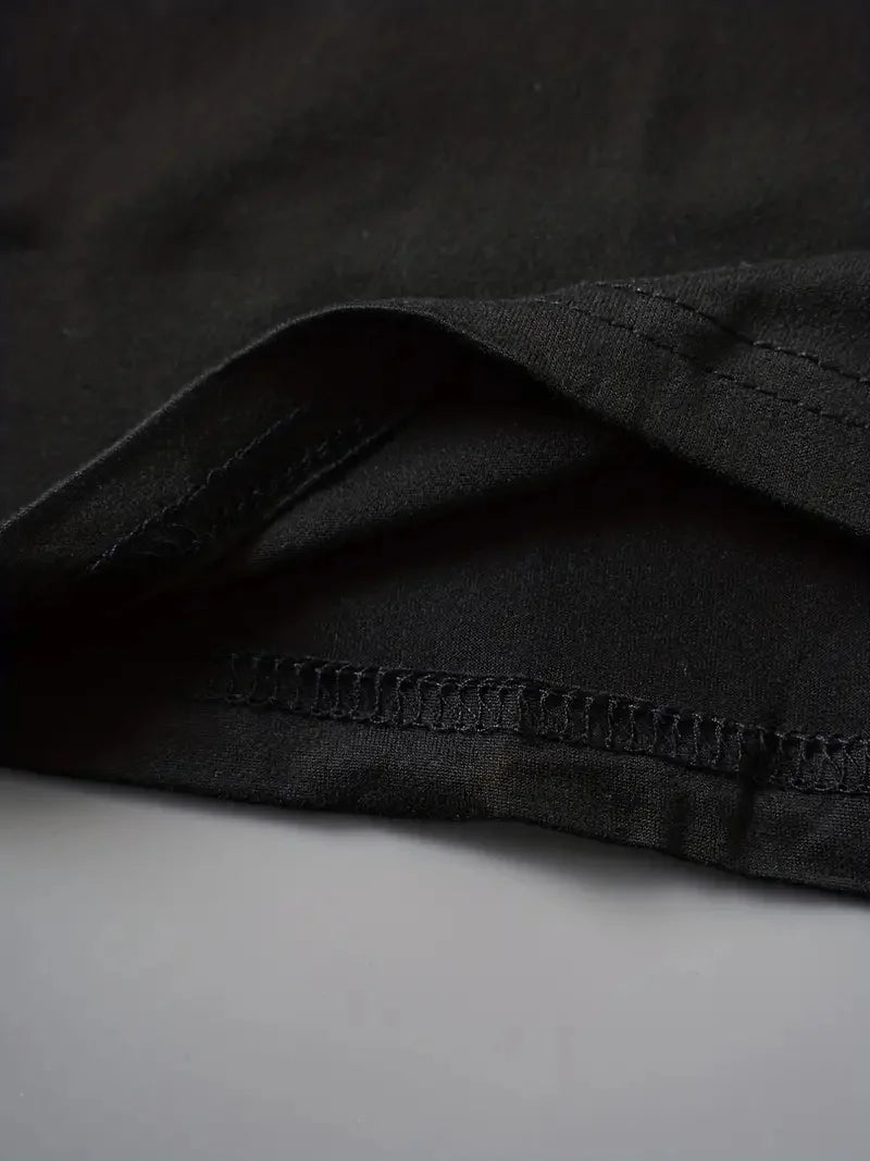 PARIS Print T-shirt, Short Sleeve Crew Neck Casual Top For Summer & Spring, Women's Clothing