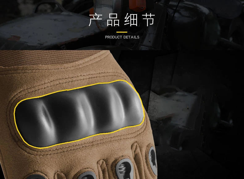 Tactical Gloves Cycling Men Women Half Finger Hard Shell Gloves Spring Summer Training Combat Protection Motorcycle Gloves Climb