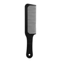 Salon-Grade Teasing Hair Comb - Rounded Wavy Teeth Barber Comb, Flat Top Styling Comb, Hairdressing Tool