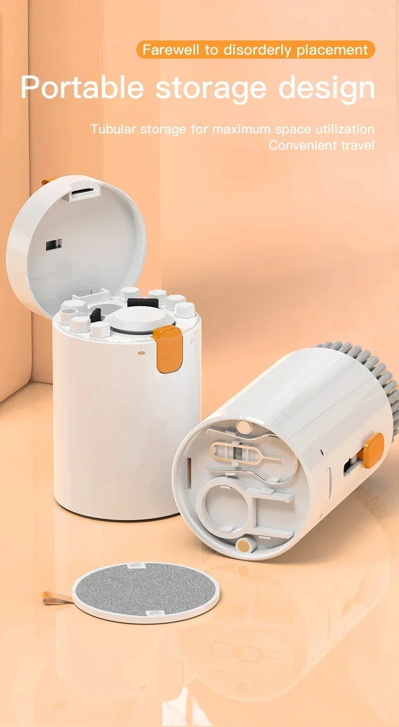 20-in-1 Cleaner Kit Computer Keyboard Brush Earphones Cleaning Pen Screen Cleaning Spray Bottle Cleaning Tools Keycap Puller Set