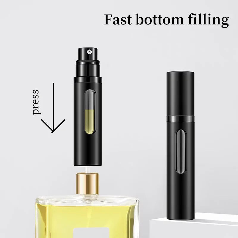5/8ml Perfume Refill Bottle Portable Mini Refillable Spray Jar Scent Pump Empty Cosmetic Containers Atomizer for Travel Tool