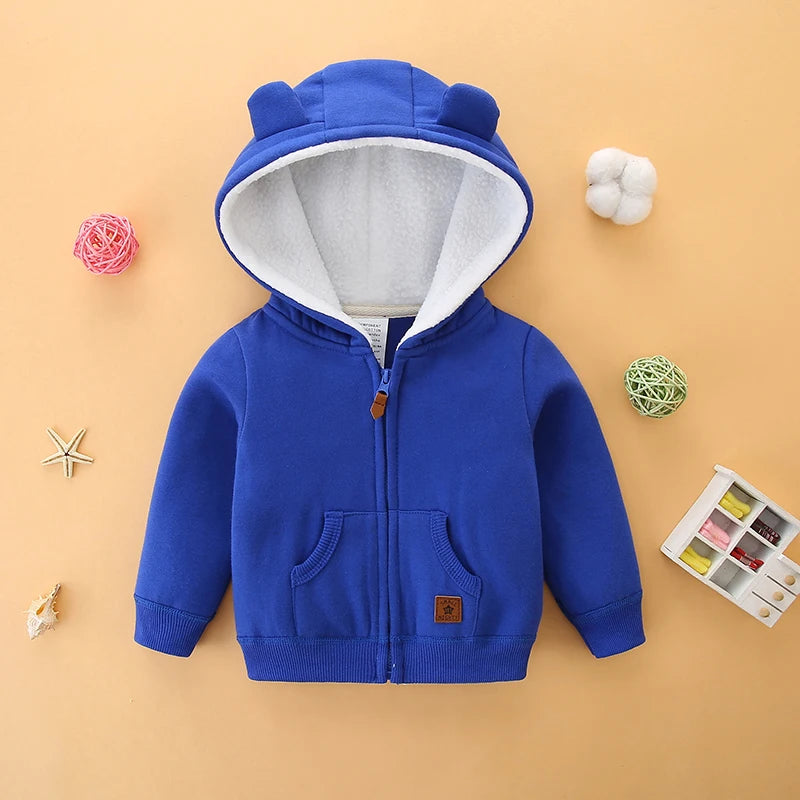Baby Clothes, Spring & Fall, Male and Female Baby Sweatshirts, Newborn 6-Month-Old Cute Baby Outwears, Spring Outing Clothes