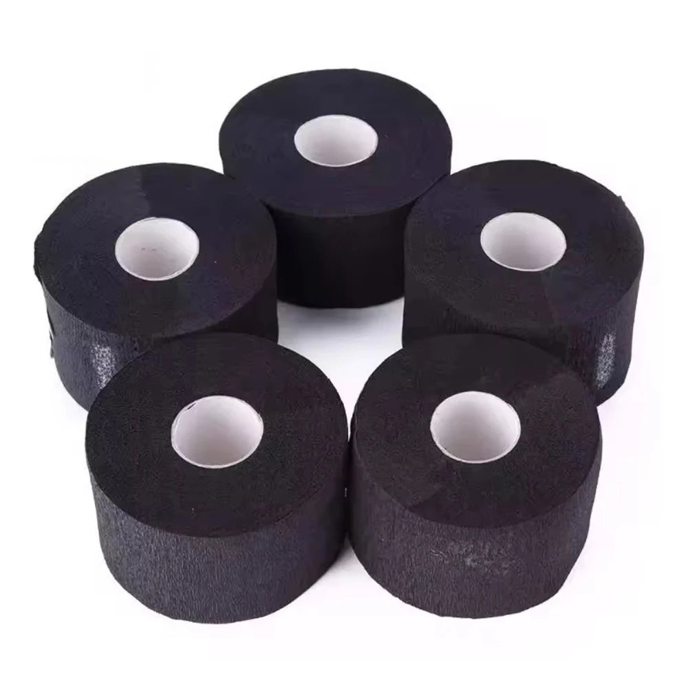 Marseilis1PCS/5PCS Neck Paper Black Salon Barber Hair Dresser Roll Cutting Dressing Hairdressing Collar Accessory Necks Covering