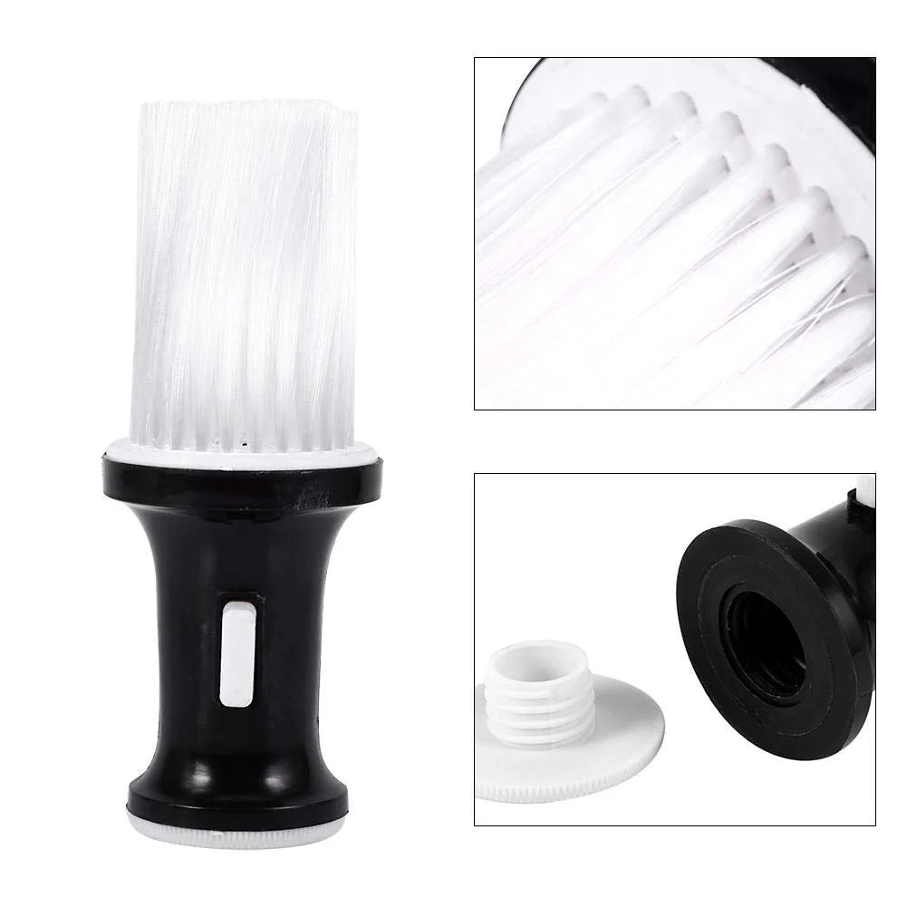 Barber Shop Broken Hair Duster Brush Black Hairdressing Wipe Neck Hair Cleaning Duster Hair Cutting Shaving Brush Styling Tools