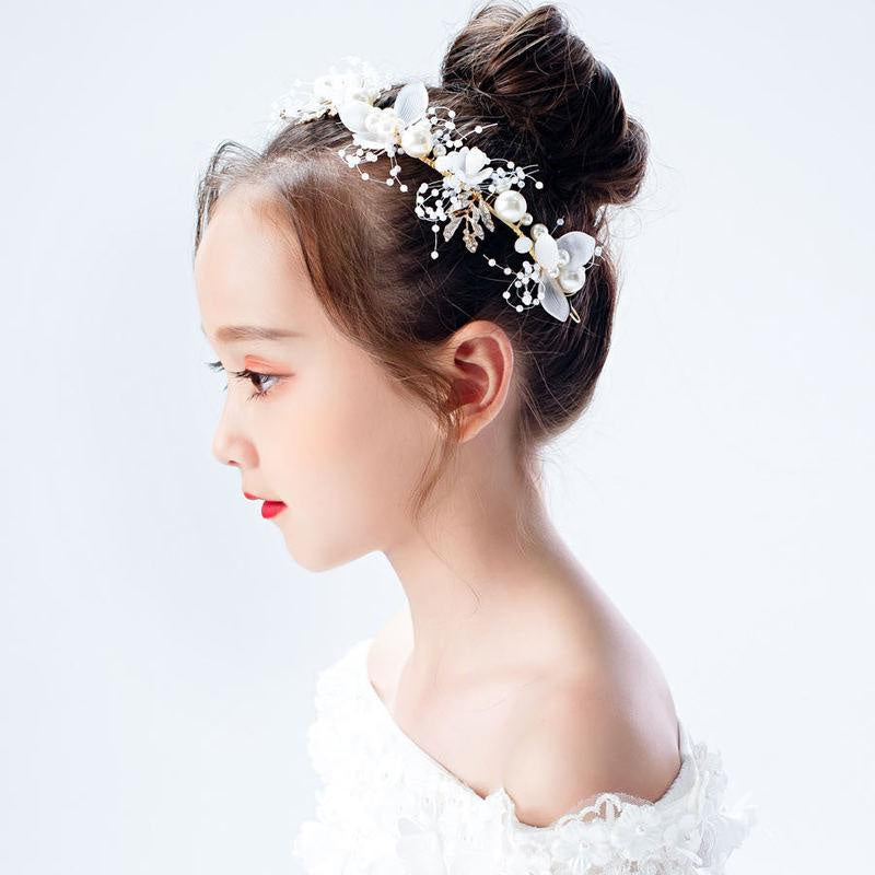 New Children's Wreath Headbreads Princess Tiara Crown Decoration Bride Bridesmaid Wedding Photography Holiday Photo Headdress