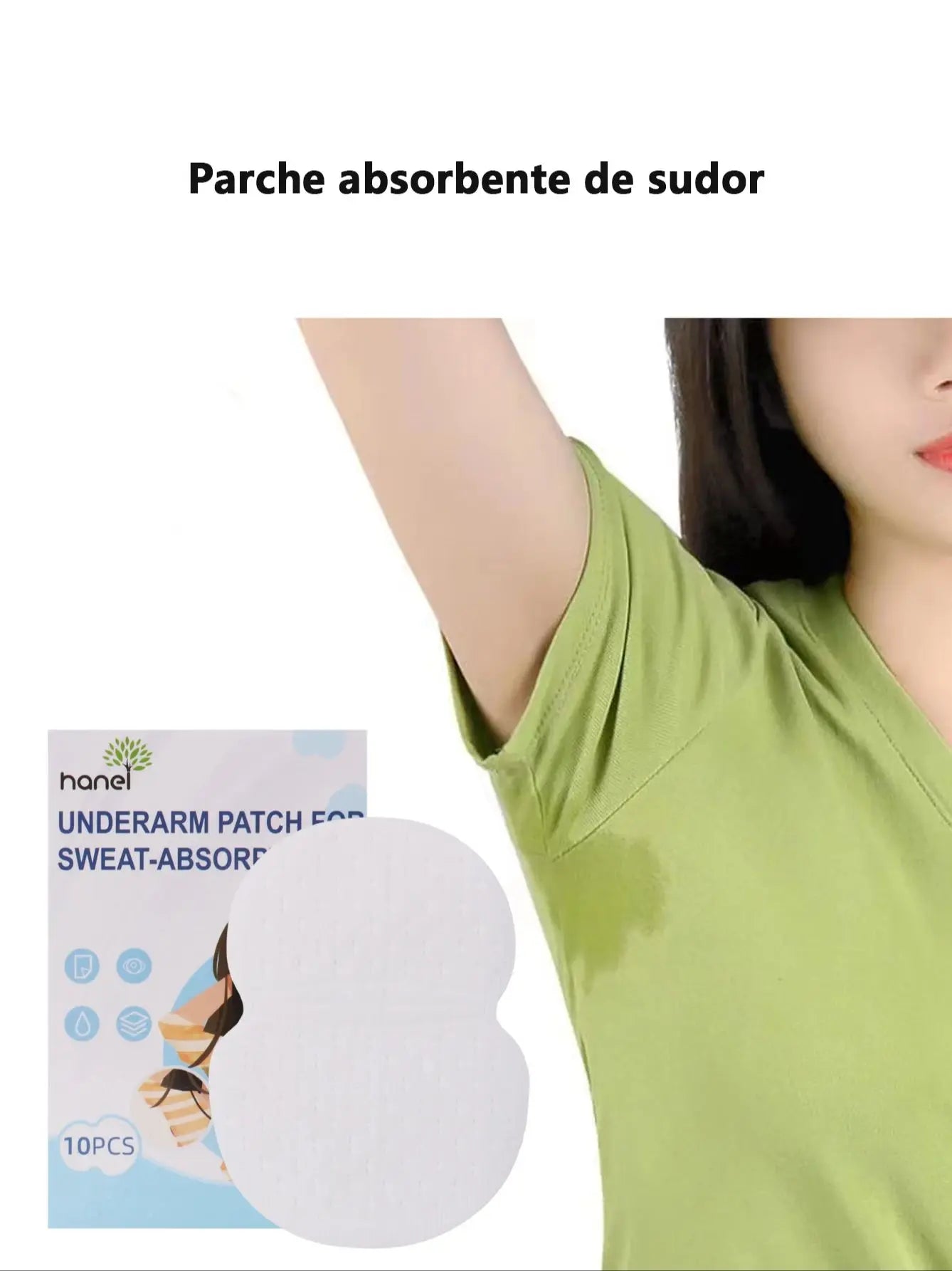 10 Pcs. Underarm Dress Clothing Sweat Care Perspiration Pad Absorbent Shield Deodorant Pads Sk-2460
