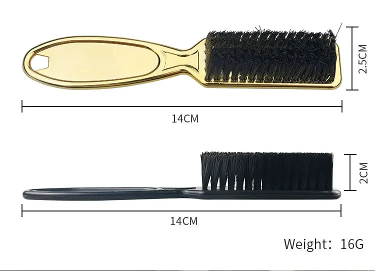 Professional Solid Wood Hairdressing Soft Hair Cleaning Brush Barber Neck Duster Brush Hair Remove Comb Hair Styling Tools Combs