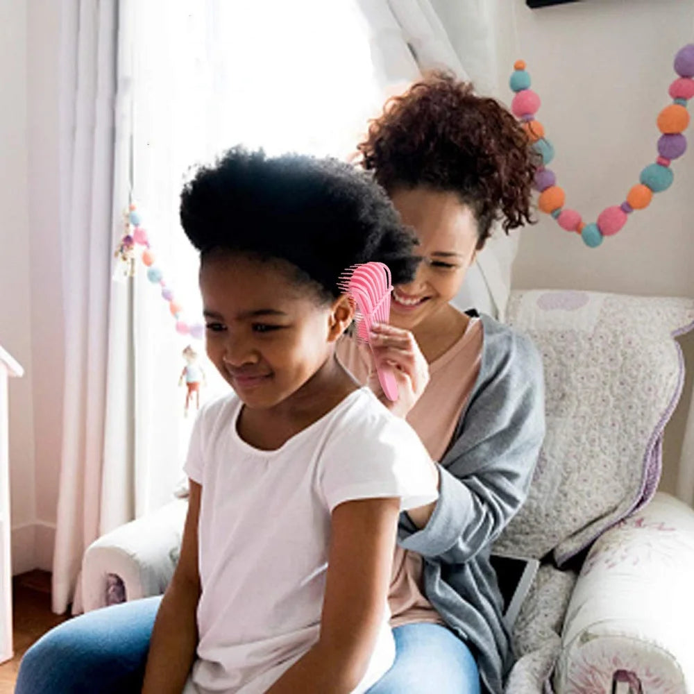 Hair Comb Detangling Brush Scalp Massage Hair Brush Detangler Brush for Curly Hair Thick Hair Octopus Hairbrush Women Men Salon