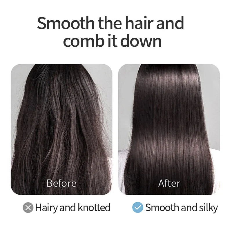 1pcs Magic Detangling Hairbrush Soft Wheat Straw Scalp Massage Comb Anti-static Gentle Grooming Brush Salon Hair Styling Brush