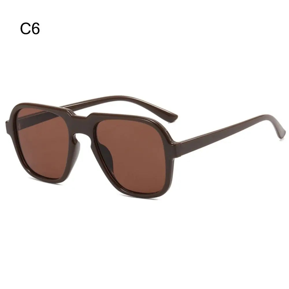 Beach Sunnies Sun Glasses Vintage Sunglasses For Women and Men Clear Ocean Gradient Lens Retro Shades Eyewear Summer Accessory