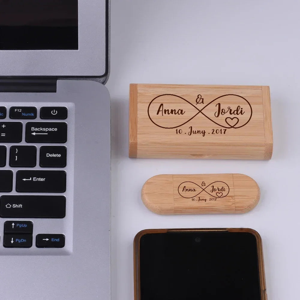 JASTER Wooden TYPE-C USB 2.0 Flash Drive 128GB Pen Drive Free Logo Creative Business Gift U Disk 64GB with Box 32GB Memory Stick