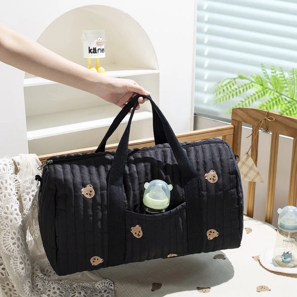 Large Mommy Bag Maternity Baby Diaper Storage Bag Large Capacity Baby Items Organizer Women Travel Bag Multi-functional Handbag