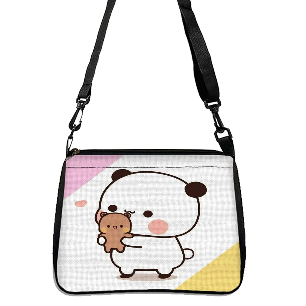 Women Shoulder Bag  Bubu Dudu Print Large Capacity Shopping Bags for Lady Cartoon Grocery Tote Bag Handbags 10.11
