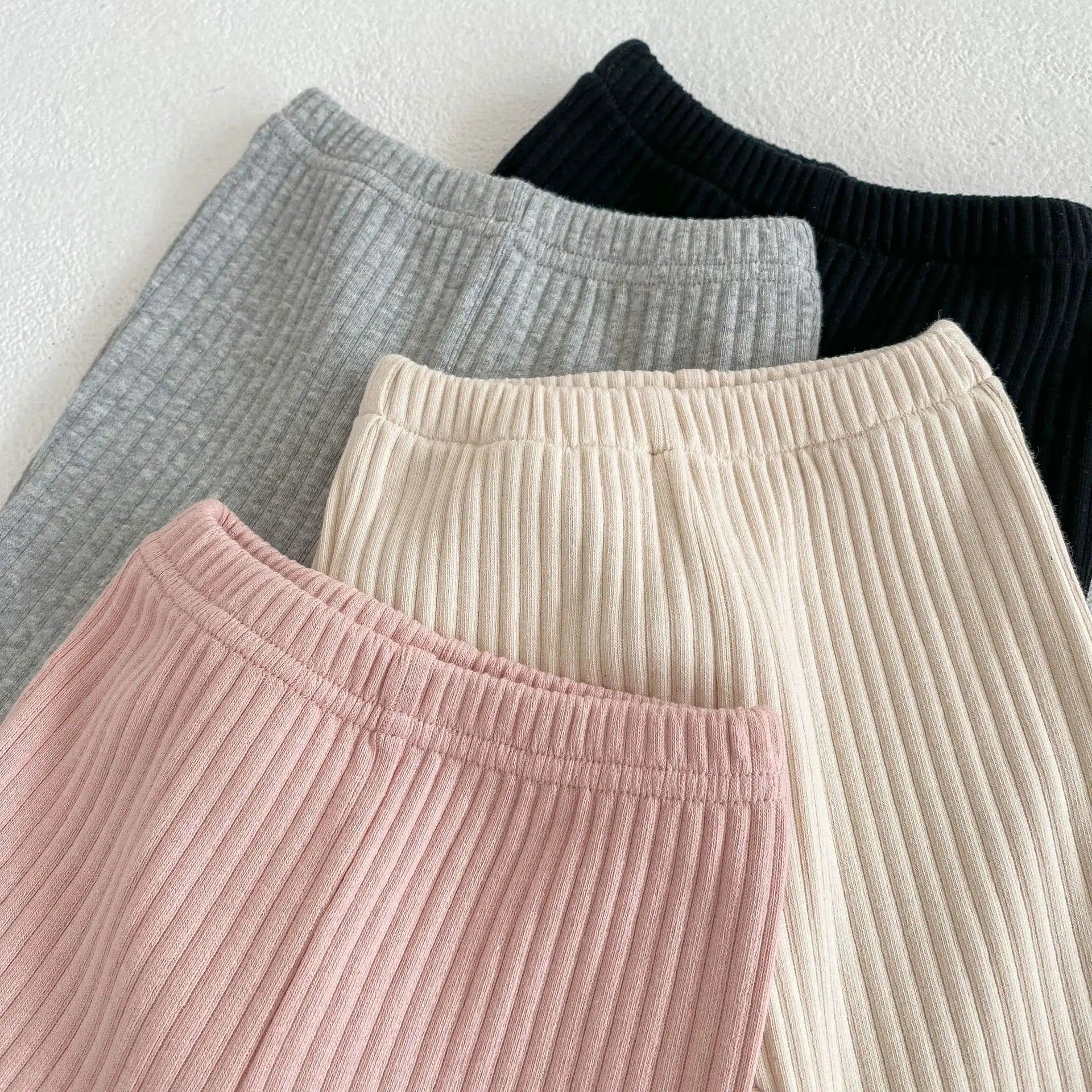 Baby Trousers Summer Slim Pants Newborn Boy Stretch Trousers Toddler Boys Girl Clothes Solid Color Infant Clothing for Kids