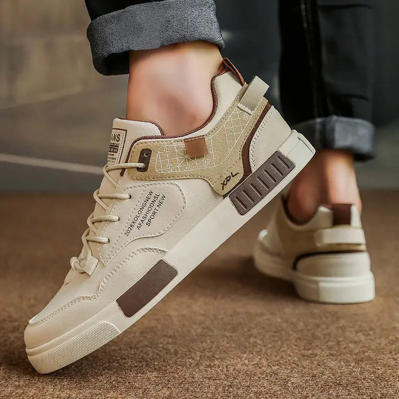 Casual Shoes for Men Black Running Man Shoe Spring Autumn Sports Safety Sneakers Flat Work Fashion 2025 on Sale Elegant Leisure