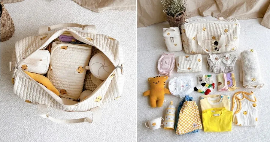 Large Mommy Bag Maternity Pack Baby Diaper Bag Stroller Nappy Organizer Portable Luggage Tote Bags Travel Changing Messenger Bag