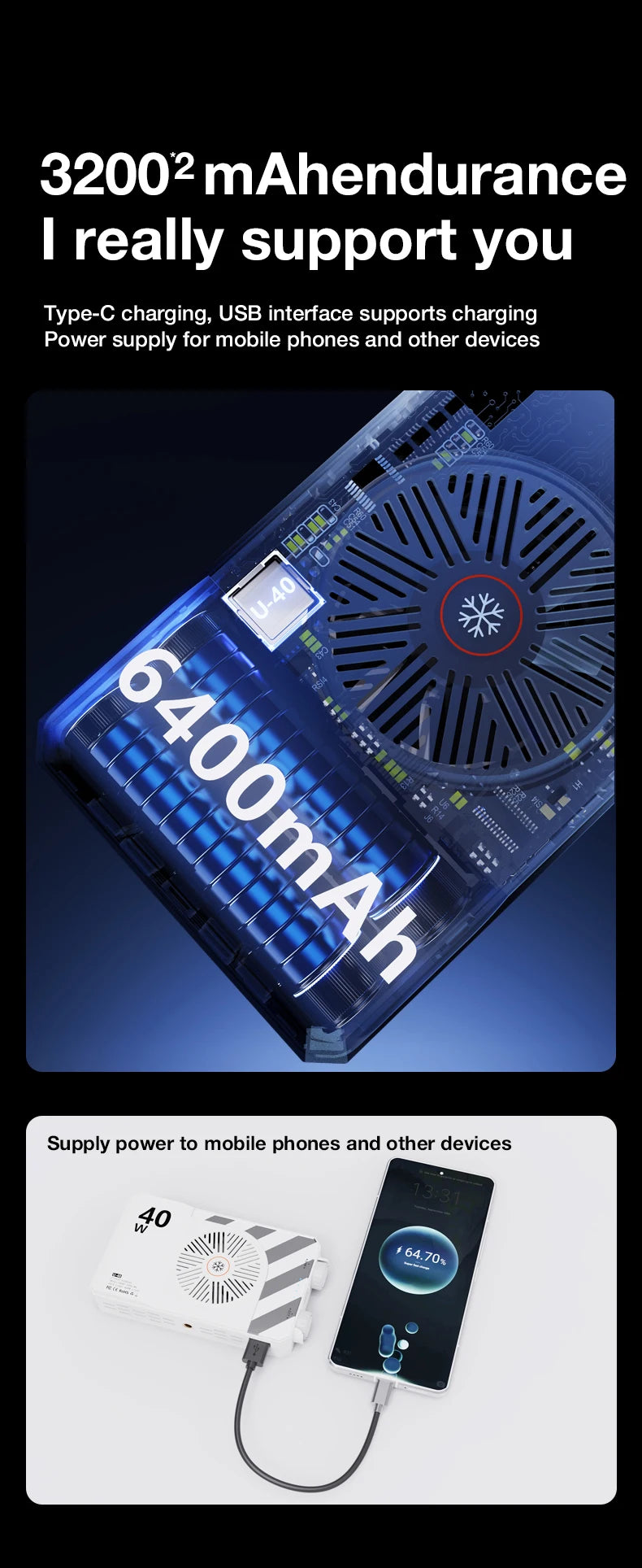 Video light 40W portable camera light CRI 95+ 2500-9000K LED panel digital photography lighting device used for YouTube