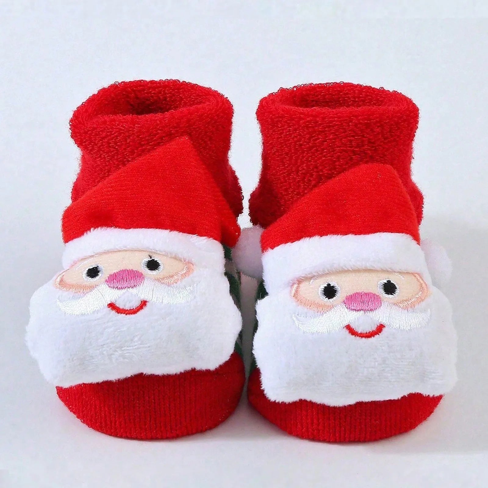 Kids Children's Socks for Girls Boys Non-slip Print Cotton Toddler Baby Christmas Socks for Newborns Infant Short Socks Clothing