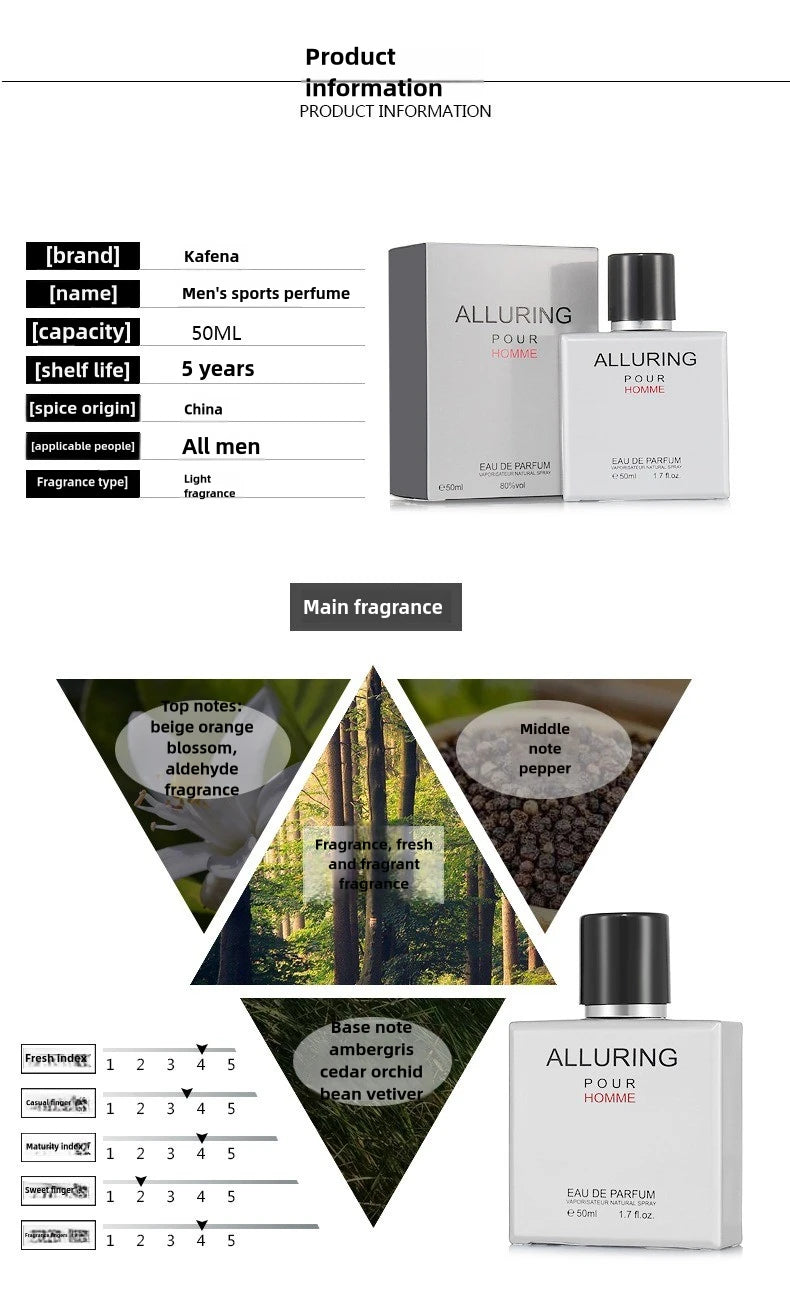 Bleu de Homme Eau de Cologne, 50ml – Long-lasting Fresh Scent, Elegant and Sporty Fragrance for men perfumes de hombre parfum