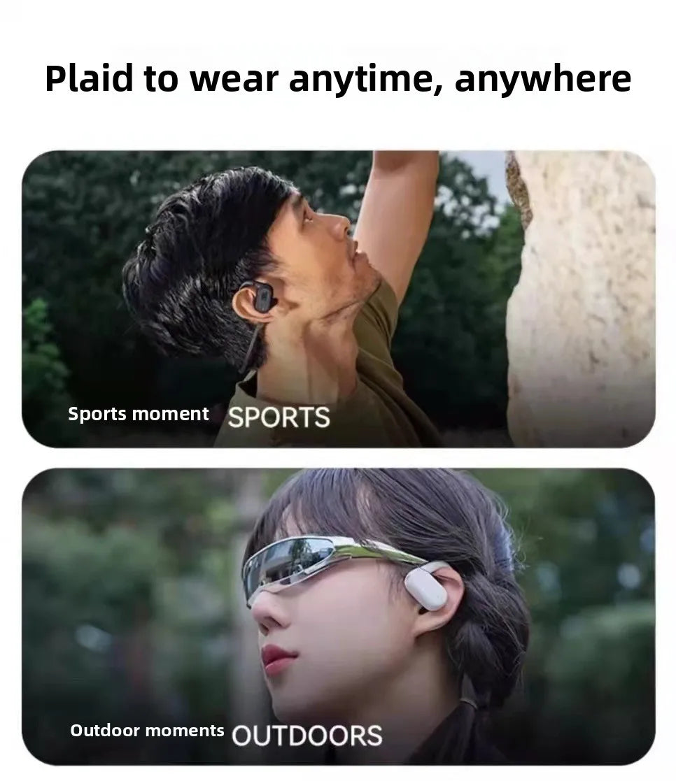 New Ear-hook Single Ear Buds Noise Cancelling Earphones for Running Comfortable Wireless Bluetooth Headset Dropshipping 2025