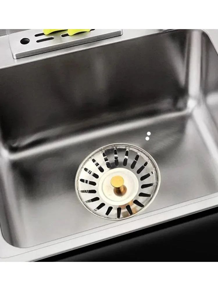 2pcs Kitchen Sink Strainer Stopper Waste Plug Sink Filter Filtre Sink Strainer Filter Floor Drain Kitchen Tools