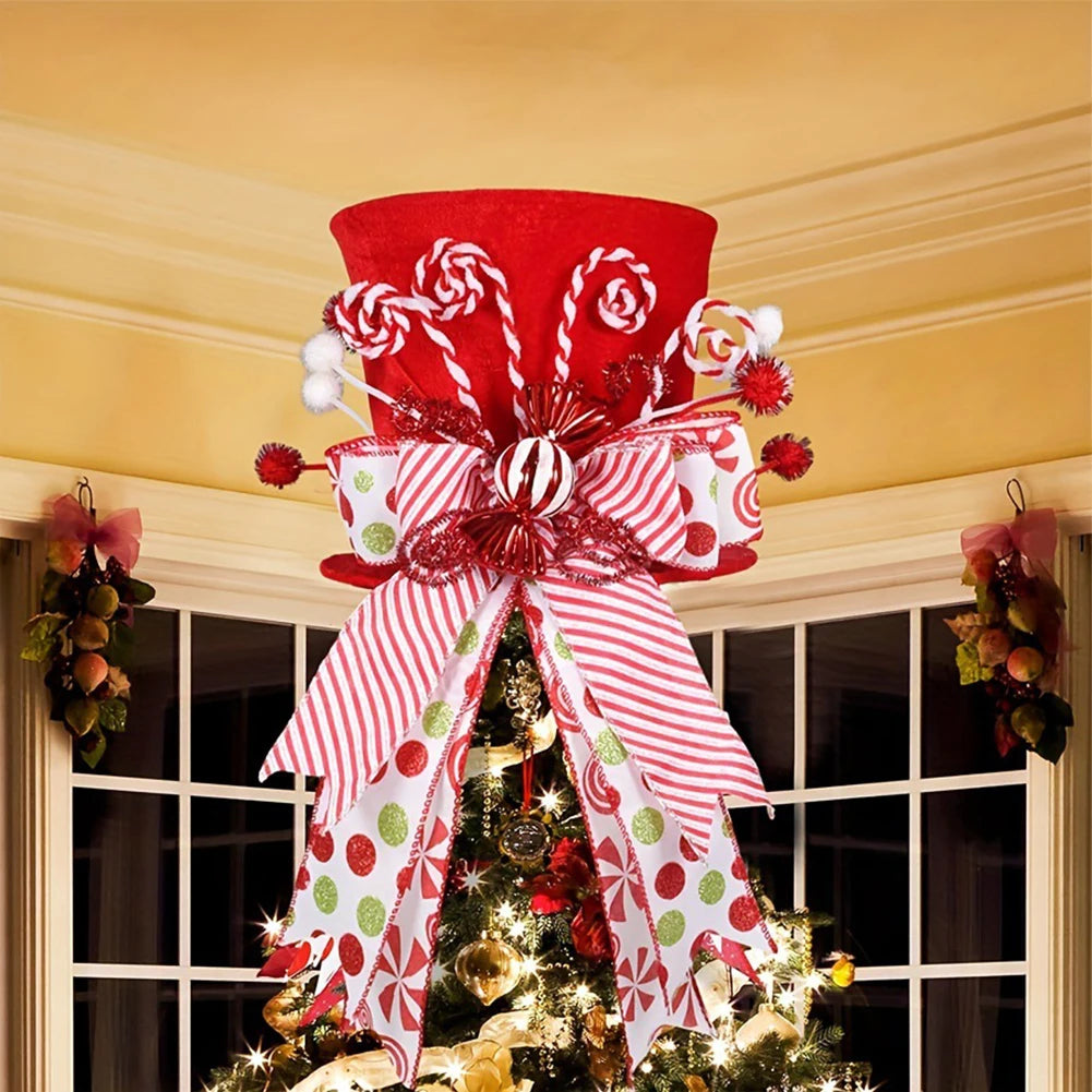 Christmas Celebration Red White Holiday Decoration Festive Accessory Great Holiday Centerpiece Versatile Usage For Holiday Table