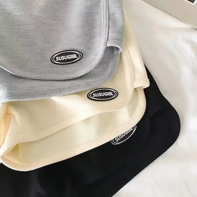 Women Casual Drawstring Sports Shorts Summer Thin High Waist Yoga A-line Shorts Loose Women Running Straight Trousers