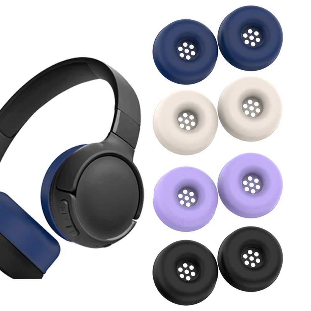 Silicone Earpad Covers Case Anti-Scratch Headphone Cover Waterproof Ear Cushions Cover Shockproof for JBL Tune 520BT Headphones