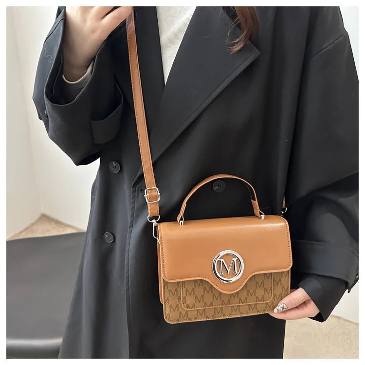 2025 Women's Bag Large Capacity Handbag Women's Bag New Women's Bags Texture Single Shoulder Big Bag Mom's Bags