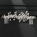 New Crystal Flower Headband Ribbon Bow Hairband for Bride Wedding Hair Accessories Pearl Head Flower Headbands Women Headwear