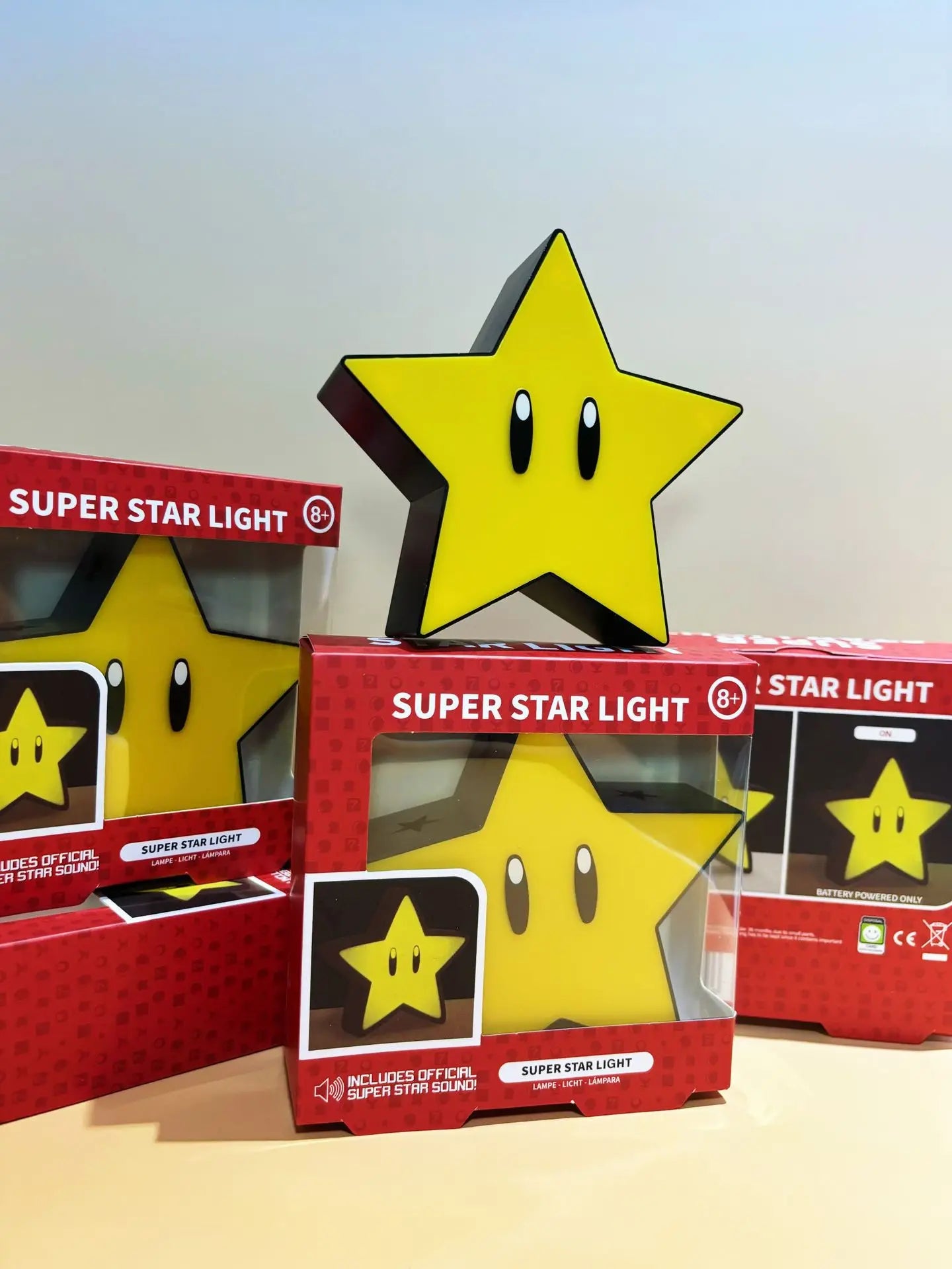 2026 New Super Star Light Cartoon Figure Led Music Night Light Sound Usb Charging Desk Lamp For Gifts Xmas Toys Wholesale Gifts