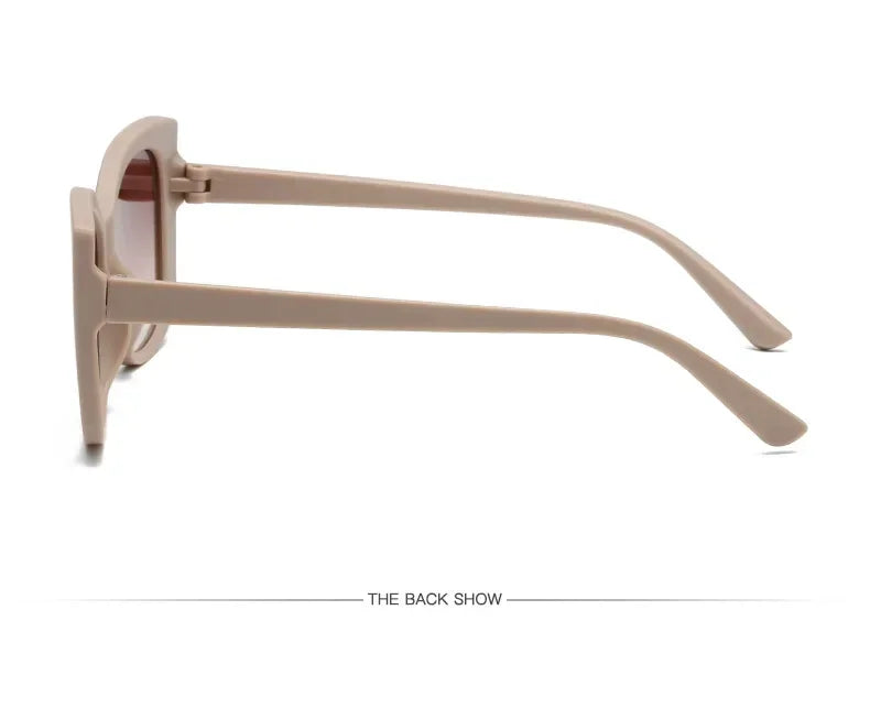 New Fashion Cat Eye Sunglasses Female Luxury Brand Designer Sun Glasses for Women Travelling Sun Shades Glasses High Definition