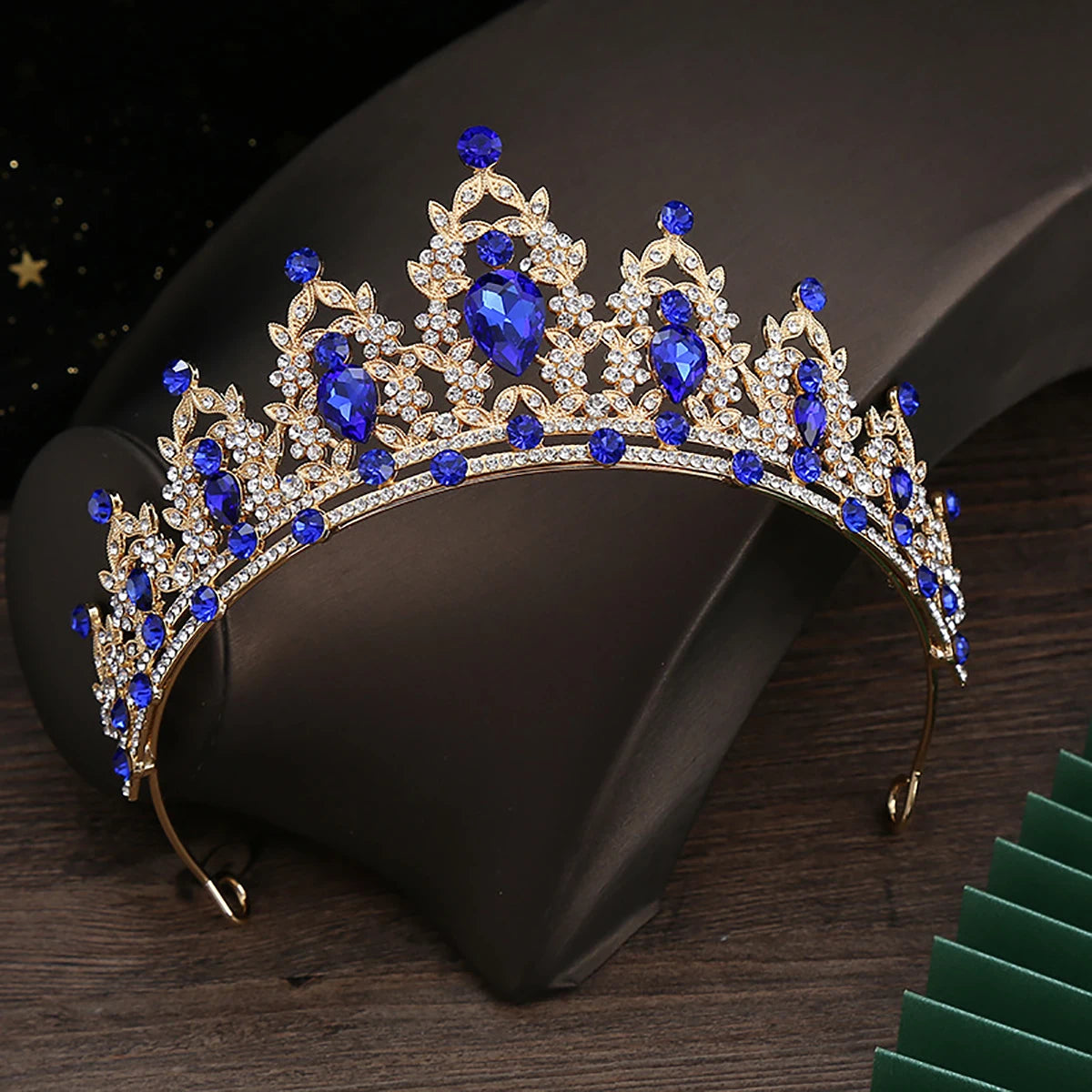 Wedding Hair Tiara Crystal Bridal Tiara Crown Silver Color Diadem Veil Tiaras Wedding Hair Accessories Headpieces Head Jewelry