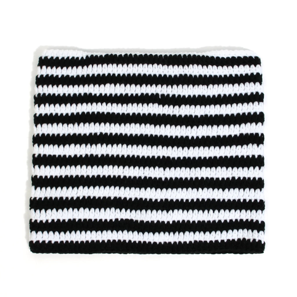 New Japanese Streetwear Harajuku Beanie Little Devil Striped Knitted Hat Women Girls Autumn Winter Cute Cat Ears Cap