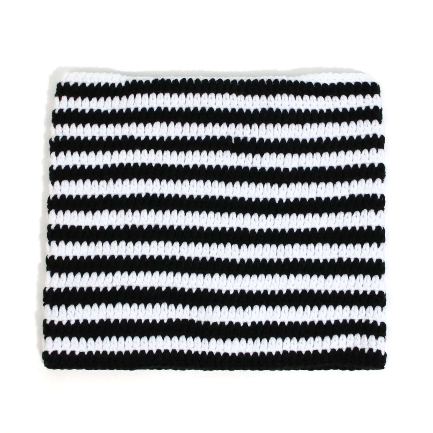 New Japanese Streetwear Harajuku Beanie Little Devil Striped Knitted Hat Women Girls Autumn Winter Cute Cat Ears Cap