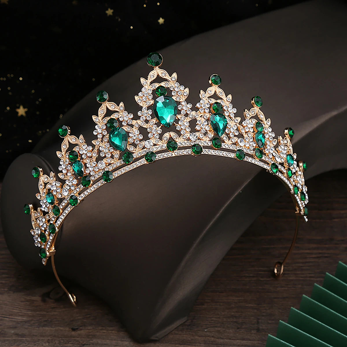 Wedding Hair Tiara Crystal Bridal Tiara Crown Silver Color Diadem Veil Tiaras Wedding Hair Accessories Headpieces Head Jewelry