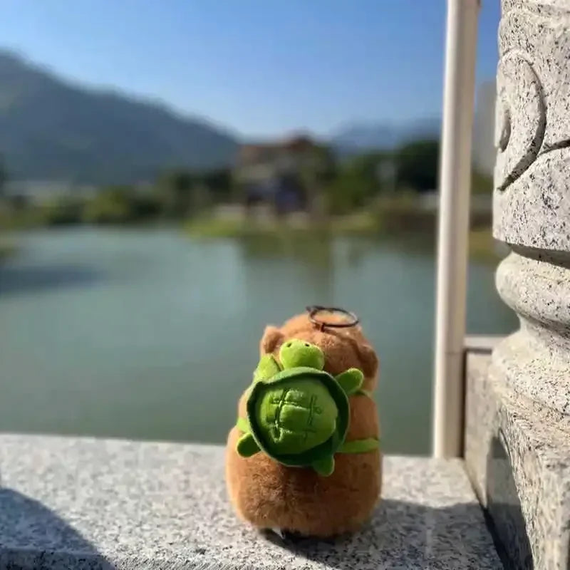 Capybara Fox Plush Wristband, Soft Animal Doll Toy, Cute Christmas Gift for Kids