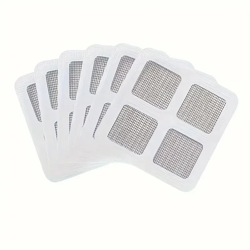 5-20Pcs Disposable Floor Drain Sticker Shower Drain Hair Catcher Cover Sink Strainers Hair Filters Bathtub Mesh Filter Sticker