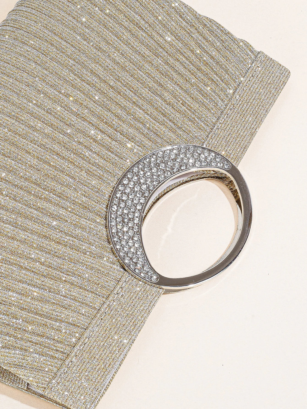 Women Crystal Oval  Handle Glitter Clutch Purses for Women Evening Bags Party Clutches Wedding Purses Cocktail Prom Handbags