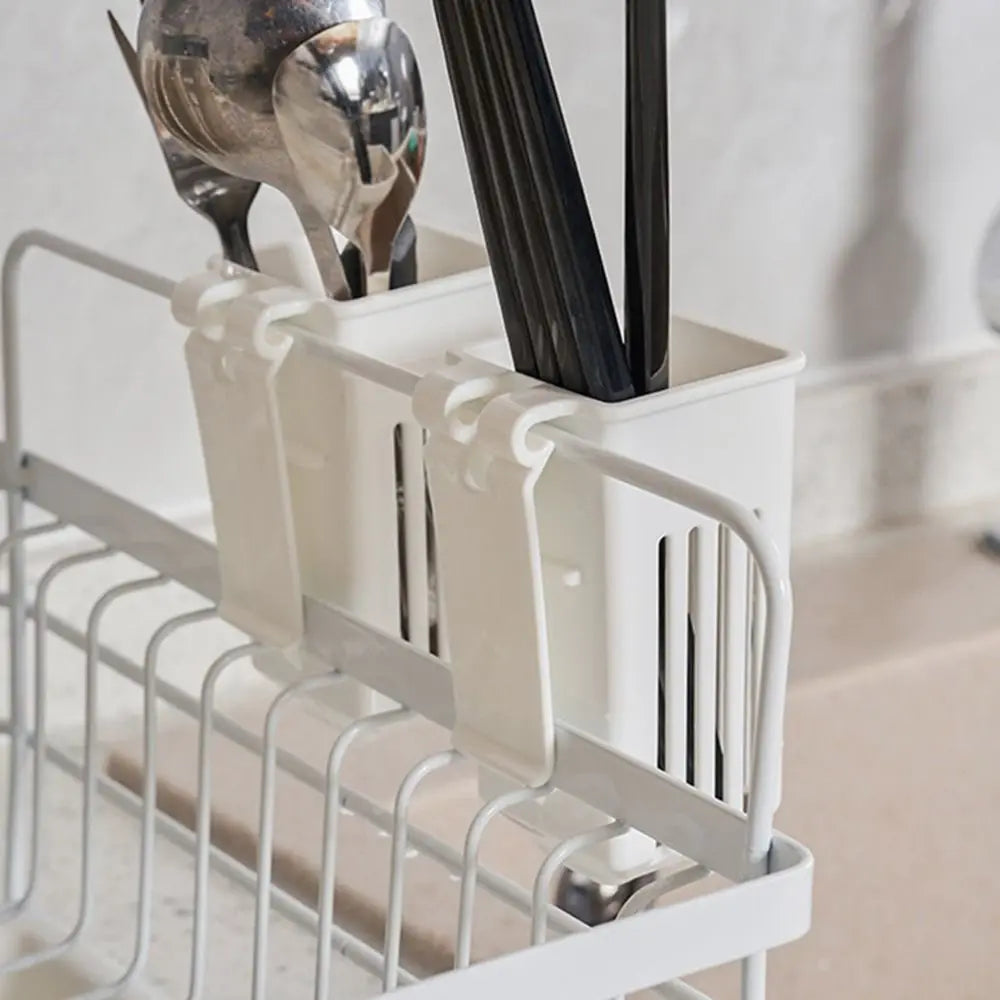 Multifunctional Kitchen Chopsticks Holder Hanging Durable Tableware Storage Rack Kitchen Organizer Save Space Tableware Holder