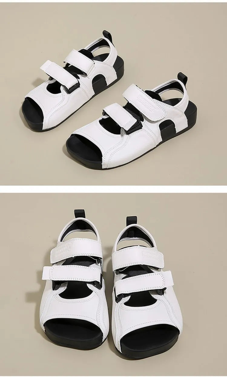 Summer Wedge Sandals for Women 2026 New Fashion Non Slip Beach Shoes Woman Lightweight Casual Platform Plus Size Sandals Women