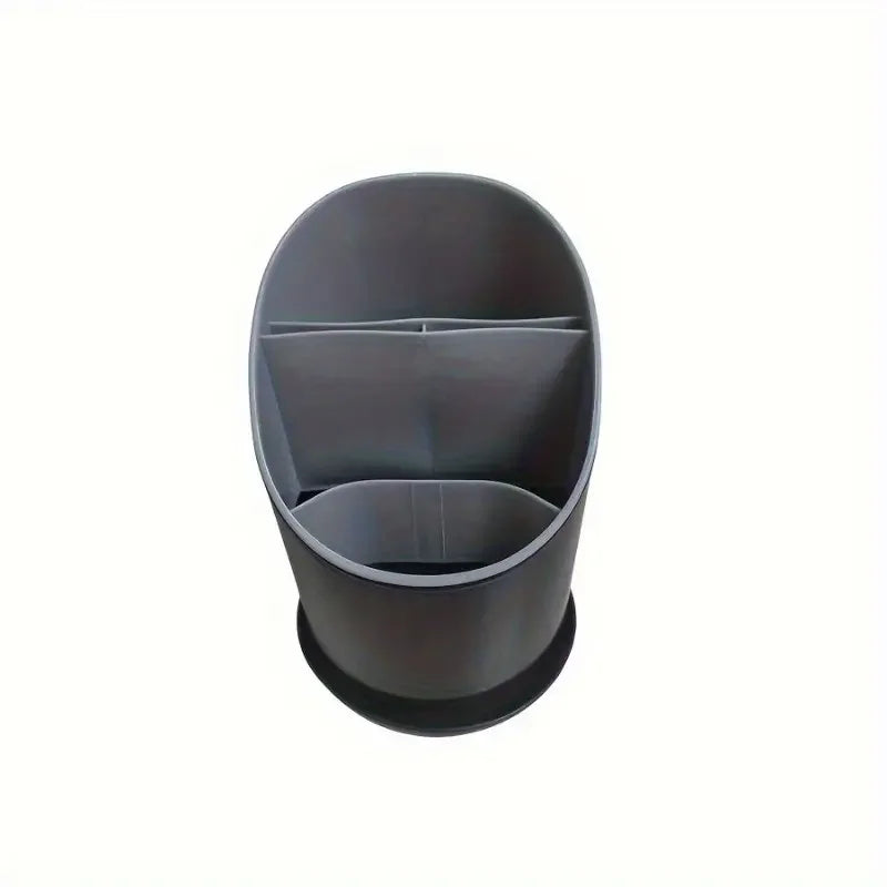 1PC Kitchen Storage Chopsticks Tube With Drain Plate Tableware Storage Holder Home Kitchen Organizer Rack Chopstick Drain Box