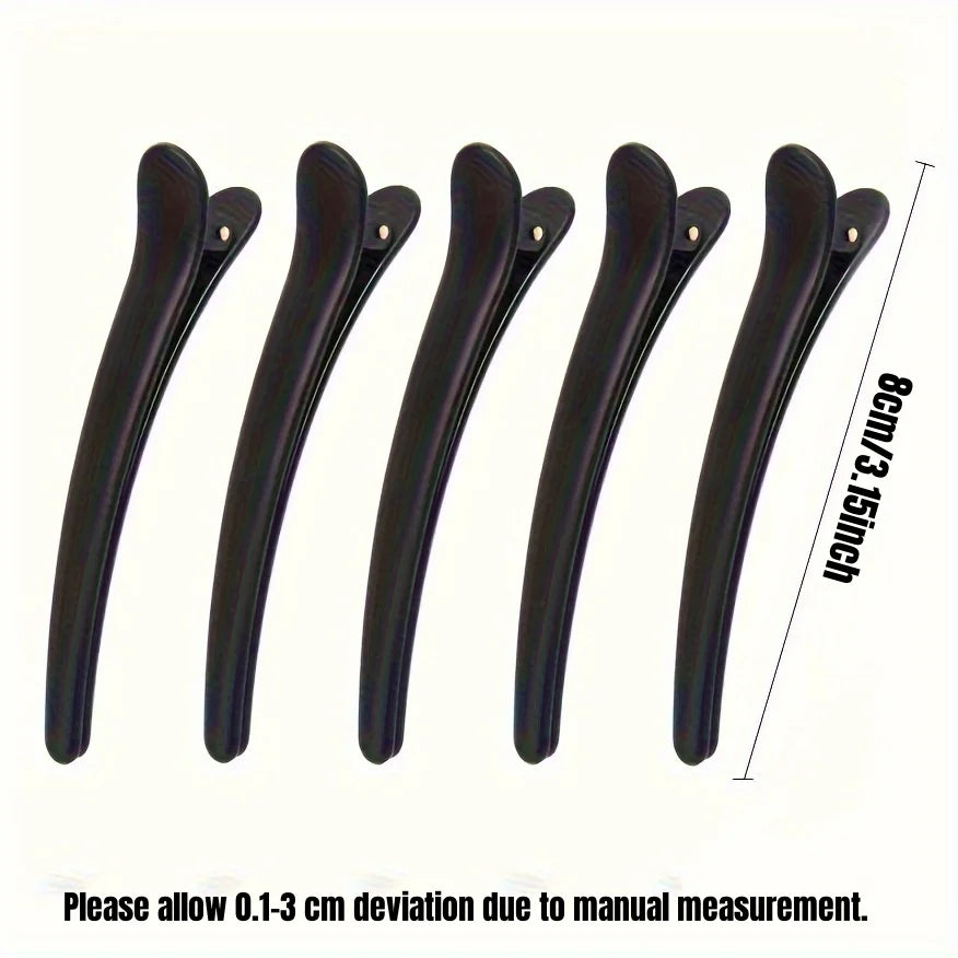 10/20/30Pcs/Set Plastic Hair Clips Hairpin Accessories Plus Size 8CM Fish Beak Clip Hair and Duck Beak Clip Hairpin Hair Tools