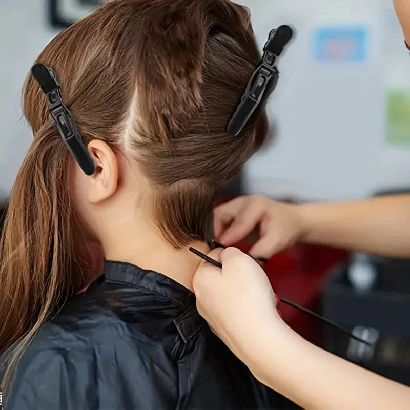 5-30Pieces Crocodile clip Plastic Anti-Slip Hair Clip Black/Pink/White Durable Hairpin Hair Styling Accessories Unisex