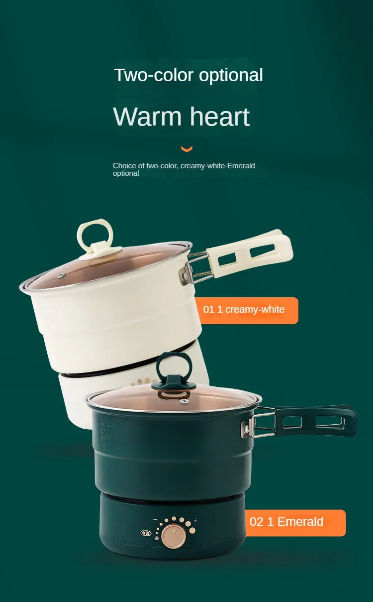 Electric Hot Pot Cooker Baby Porridge Multicooker Stew Heating Eggs Soup Pan Noodles Steamer Rice Cookers Cooking Pot EU Plug